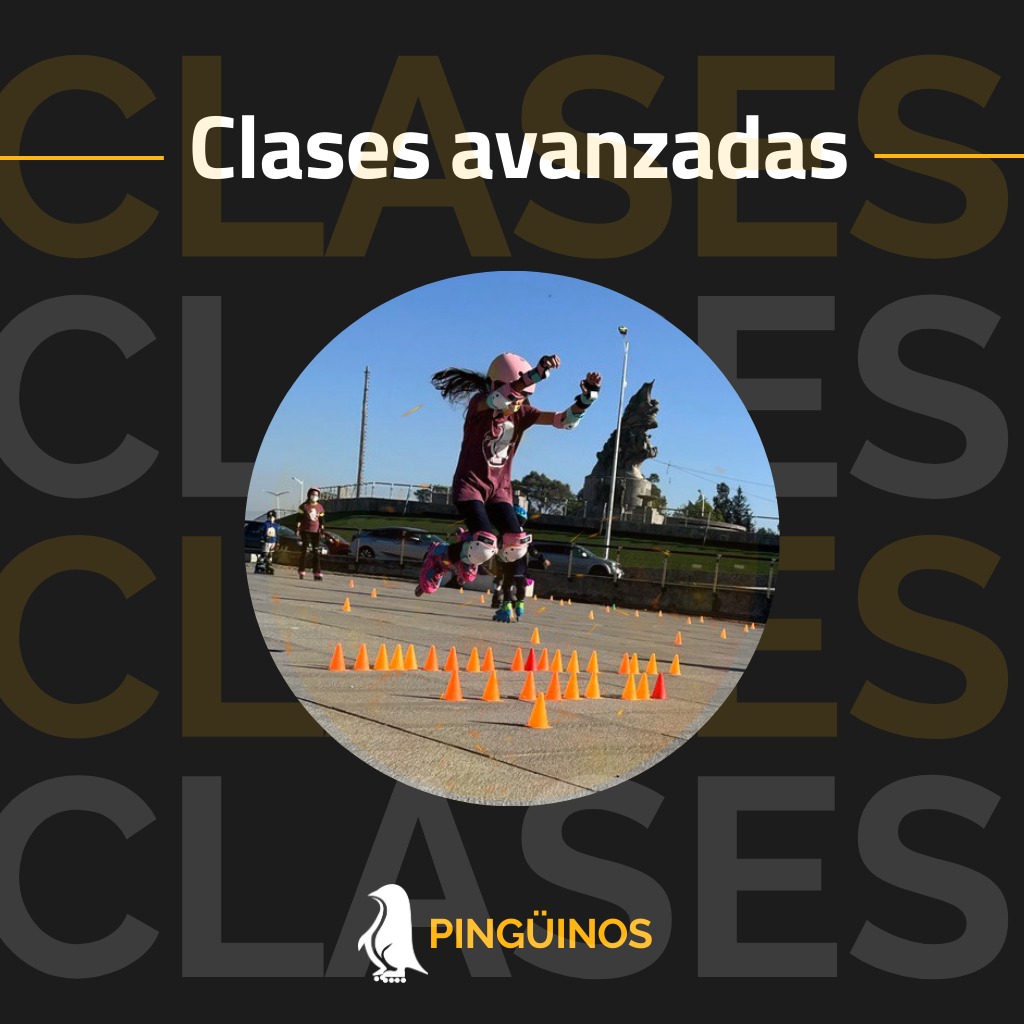 Clase de patinaje avanzado — técnica y velocidad