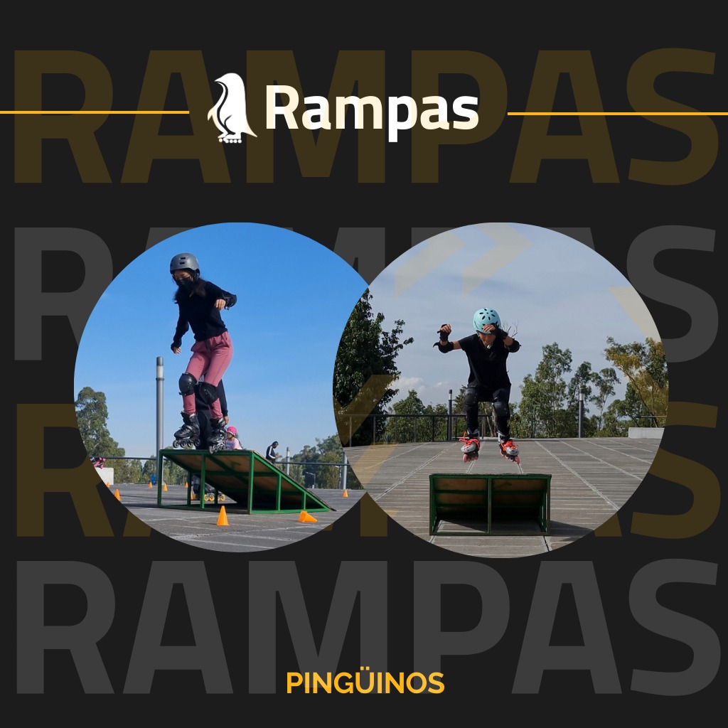 Clase de rampas — patinaje freestyle
